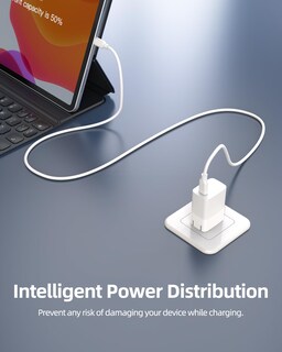 Foto 7 | Foto 7 | Cargador Zondol Pd Tipo C De 20 W Para Samsung Galaxy Tab A9+ De 11 Pulgadas - Venta Internacional.