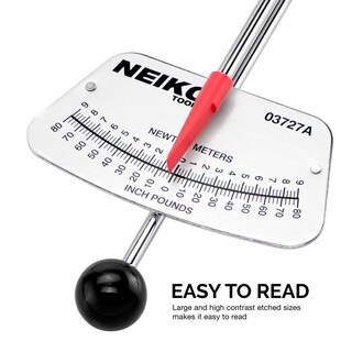 Foto 4 | Foto 4 | Llave Dinamométrica Neiko 03727a Barra Motriz De 1/4 Pulgadas Sae Y Mm - Venta Internacional.