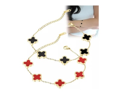 Foto 1 | Foto 1 | 2pz Buena Suerte Pulsera Xtellar Joyeria De Trébol