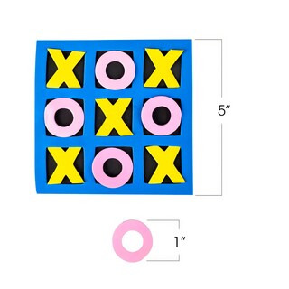 Foto 3 | Foto 3 | Minijuego De Mesa Gamie Tic Tac Toe Foam De 5 Pulgadas Paquete De 24 Unidades Para Niños - Venta Internacional.