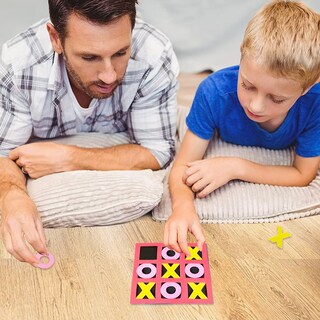 Foto 6 | Foto 6 | Minijuego De Mesa Gamie Tic Tac Toe Foam De 5 Pulgadas Paquete De 24 Unidades Para Niños - Venta Internacional.