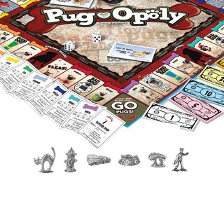 Foto 3 | Foto 3 | Juego De Mesa Late For The Sky Pug-opoly Para 2 A 6 Jugadores - Venta Internacional.