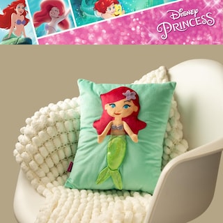Foto 5 | Foto 5 | Almohada De Peluche Ariel La Sirenita De Franco Disney Para Niños - Venta Internacional.