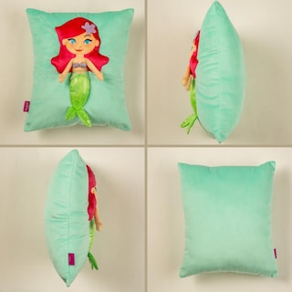 Foto 7 | Foto 7 | Almohada De Peluche Ariel La Sirenita De Franco Disney Para Niños - Venta Internacional.