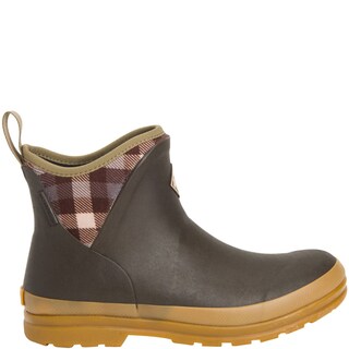 Foto 7 | Foto 7 | Botines Muck Originals Para Mujer Color Marrón A Cuadros O Chicle Talla 8 - Venta Internacional.