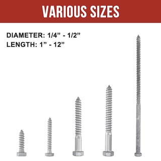 Foto 5 | Foto 5 | Tornillos Hromigry 5/16 X 2 (50 Unidades) Galvanizados En Caliente - Venta Internacional.