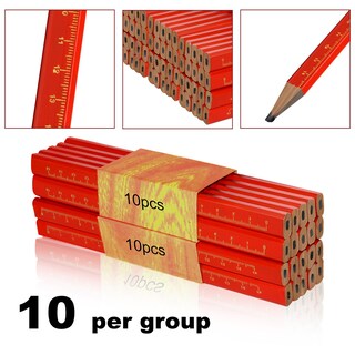 Foto 4 | Foto 4 | Lápices De Carpintero Ljlgszy De Madera Octogonal De Alta Resistencia 100 Unidades - Venta Internacional.