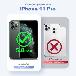 Foto 2 | Foto 2 | Funda De Teléfono Yemoran Compatible Con Iphone 11 Pro De 5.8 Pulgadas Color Rosa - Venta Internacional.