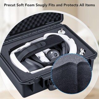 Foto 5 | Foto 5 | Funda Rígida Lykus Titan Oq210 Impermeable Para Quest 3 Y Kiwi - Venta Internacional.
