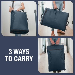 Foto 6 | Foto 6 | Cesta De Ropa Colgada Clevermade Con 2 Compartimentos - Venta Internacional.