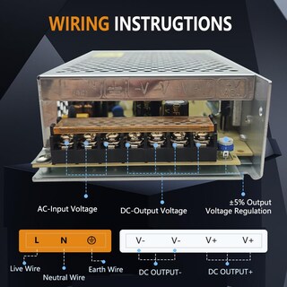 Foto 3 | Foto 3 | Convertidor De Fuente De Alimentación Ac A Dc 12v 16a 200w Para Coche Led - Venta Internacional.