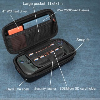 Foto 2 | Foto 2 | Funda De Transporte Butterfox Para Asus Rog Ally X - Negro - Venta Internacional.