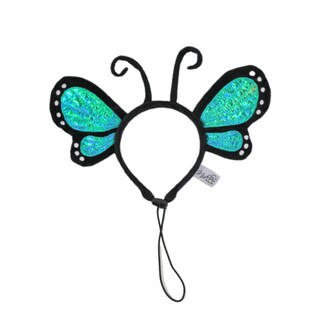 Foto 1 | Foto 1 | Disfraz De Perro Diadema Midlee Blue Butterfly Para Halloween - Venta Internacional.