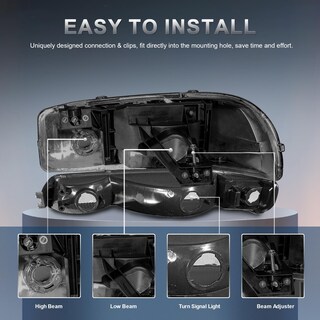 Foto 5 | Foto 5 | Conjunto De Faros Kuiperauto Compatible Con Gmc Sierra 1500 2500 Yukon 1999-2006 - Venta Internacional.