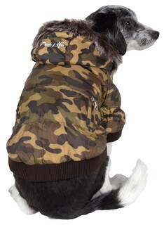 Foto 4 | Foto 4 | Parka De Esquí Metálica Dog Coat Pet Life Con Capucha Extraíble - Venta Internacional.