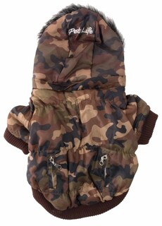 Foto 7 | Foto 7 | Parka De Esquí Metálica Dog Coat Pet Life Con Capucha Extraíble - Venta Internacional.
