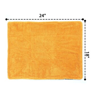 Foto 4 | Foto 4 | Toalla De Microfibra Greenfound Para Secar Coches 1000 G/m² 45 X 60 Cm Color Amarillo Y Gris - Venta Internacional.