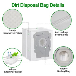 Foto 3 | Foto 3 | Bolsas Para Aspiradora Omiracle Compatibles Con Irobot Roomba I3+ Y Más - Venta Internacional.