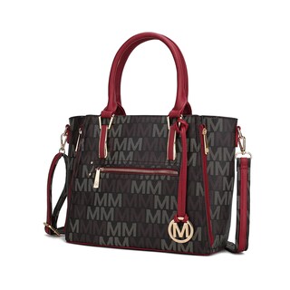 Foto 1 | Foto 1 | Bolso De Mano Mkf Collection Siena M Signature De Piel Sintética - Venta Internacional.