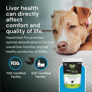 Foto 7 | Foto 7 | Suplemento Vetriscience Hepaticlear Pro Liver Health 60 Masticables - Venta Internacional.
