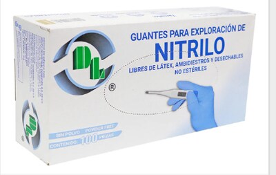 Foto 2 | Foto 2 | 100 Guantes Para Exploración Nitrilo No Estéril