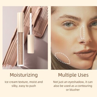 Foto 2 | Foto 2 | Sombra De Ojos Onarisae Matte Liquid De Larga Duración Y Alta Pigmentación - Venta Internacional.