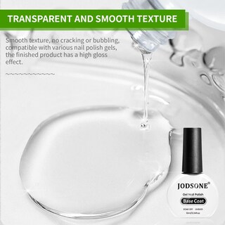 Foto 5 | Foto 5 | Set De Esmaltes En Gel Para Uñas Jodsone Top Coat Base Coat 10 Ml X2 - Venta Internacional.