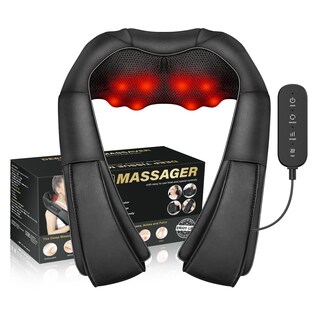 Foto 1 | Foto 1 | Masajeador Eléctrico De Cuello Y Espalda Wertyi Con Shiatsu Térmico - Venta Internacional.