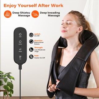 Foto 2 | Foto 2 | Masajeador Eléctrico De Cuello Y Espalda Wertyi Con Shiatsu Térmico - Venta Internacional.