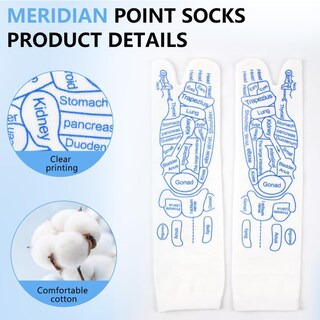 Foto 3 | Foto 3 | Set De Calcetines De Reflexología Lintsing Acupressure Con Herramientas De Masaje - Venta Internacional.