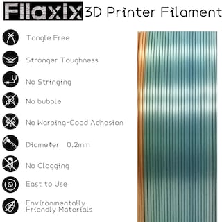 Foto 5 | Foto 5 | Filamento Para Impresora 3d Filaxix Silk Rainbow Pla 1 75 Mm 1 Kg - Venta Internacional.