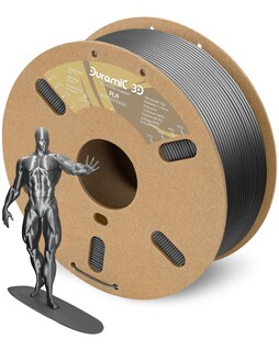 Foto 1 | Foto 1 | Filamento De Impresión 3d Duramic 3d Pla De 1 75 Mm Bobina Plateada De 1 Kg - Venta Internacional.