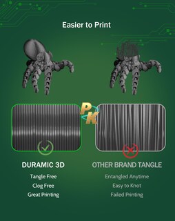 Foto 2 | Foto 2 | Filamento De Impresión 3d Duramic 3d Pla De 1 75 Mm Bobina Plateada De 1 Kg - Venta Internacional.