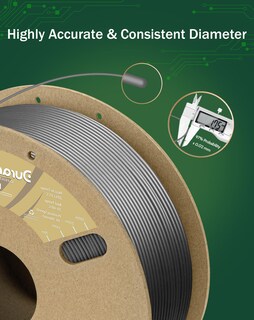 Foto 3 | Foto 3 | Filamento De Impresión 3d Duramic 3d Pla De 1 75 Mm Bobina Plateada De 1 Kg - Venta Internacional.