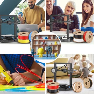 Foto 7 | Foto 7 | Filamento Para Impresora 3d Comgrow Pla De 1 75 Mm Bobina De 1 Kg Color Blanco Y Negro - Venta Internacional.