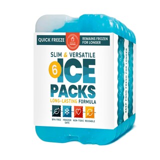 Foto 1 | Foto 1 | Ice Packs Healthy Packers Original Cool Pack (juego De 6) - Venta Internacional.