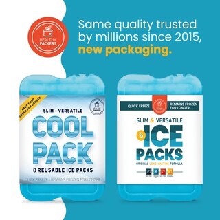 Foto 6 | Foto 6 | Ice Packs Healthy Packers Original Cool Pack (juego De 6) - Venta Internacional.