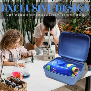 Foto 3 | Foto 3 | Caso Ltgem Para Educational Insights Geosafari Jr. Microscopio Talking Kids - Venta Internacional.