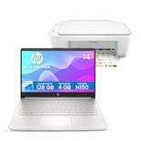 Combo Laptop Hp 14-dq6011dx Intel Inside N150 4gb 128gb W11h Plata + Impresora Hp