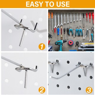 Foto 4 | Foto 4 | Ganchos De Estantería Shimeyao De Acero Inoxidable 10 Cm 100 Unidades - Venta Internacional.