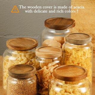 Foto 4 | Foto 4 | Recipiente De Vidrio Labina  Frasco Hermético Para Alimentos De 2400 Ml  Paquete De 2 - Venta Internacional.