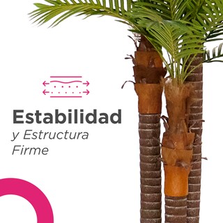 Foto 3 | Foto 3 | Planta Artificial Palmera De 240 Cm