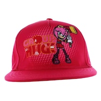 Snapback Hat Sonic The Hedgehog Group Abraza A Amy Rose Pink - Venta Internacional.