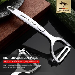 Foto 4 | Foto 4 | Pelador De Verduras Mad Shark Ultra Sharp De Acero Inoxidable - Venta Internacional.