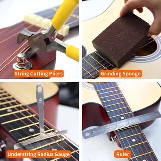 Foto 5 | Foto 5 | Kit De Herramientas Para Guitarra Timdam  106 Piezas Con Púas Para Cuerdas De Cejilla Y Más - Venta Internacional.