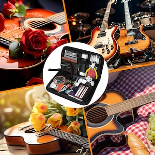 Foto 6 | Foto 6 | Kit De Herramientas Para Guitarra Timdam  106 Piezas Con Púas Para Cuerdas De Cejilla Y Más - Venta Internacional.