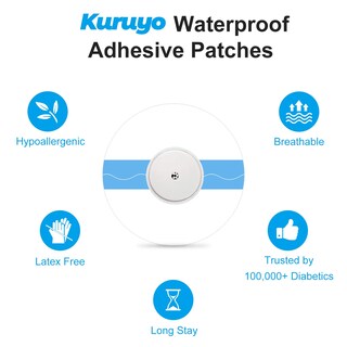 Foto 3 | Foto 3 | Parches Adhesivos Para Cubiertas De Sensores Freestyle Libre 2 Kuruyo - Venta Internacional.