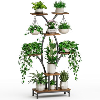 Foto 4 | Foto 4 | Soporte Para Plantas Con Luces De Cultivo Vozzyoto De 7 Niveles Y 63 Pulgadas - Venta Internacional.