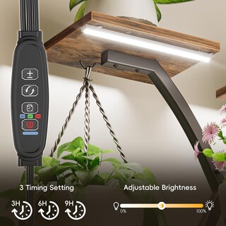 Foto 5 | Foto 5 | Soporte Para Plantas Con Luces De Cultivo Vozzyoto De 7 Niveles Y 63 Pulgadas - Venta Internacional.