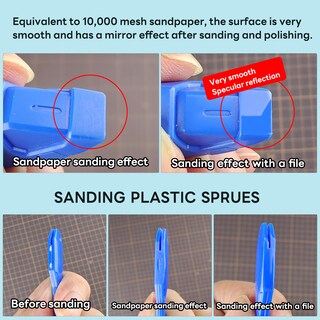 Foto 5 | Foto 5 | Herramientas De Pulido Stedi Hobby Model 4 Piezas Con Limas De Grano #10000 - Venta Internacional.